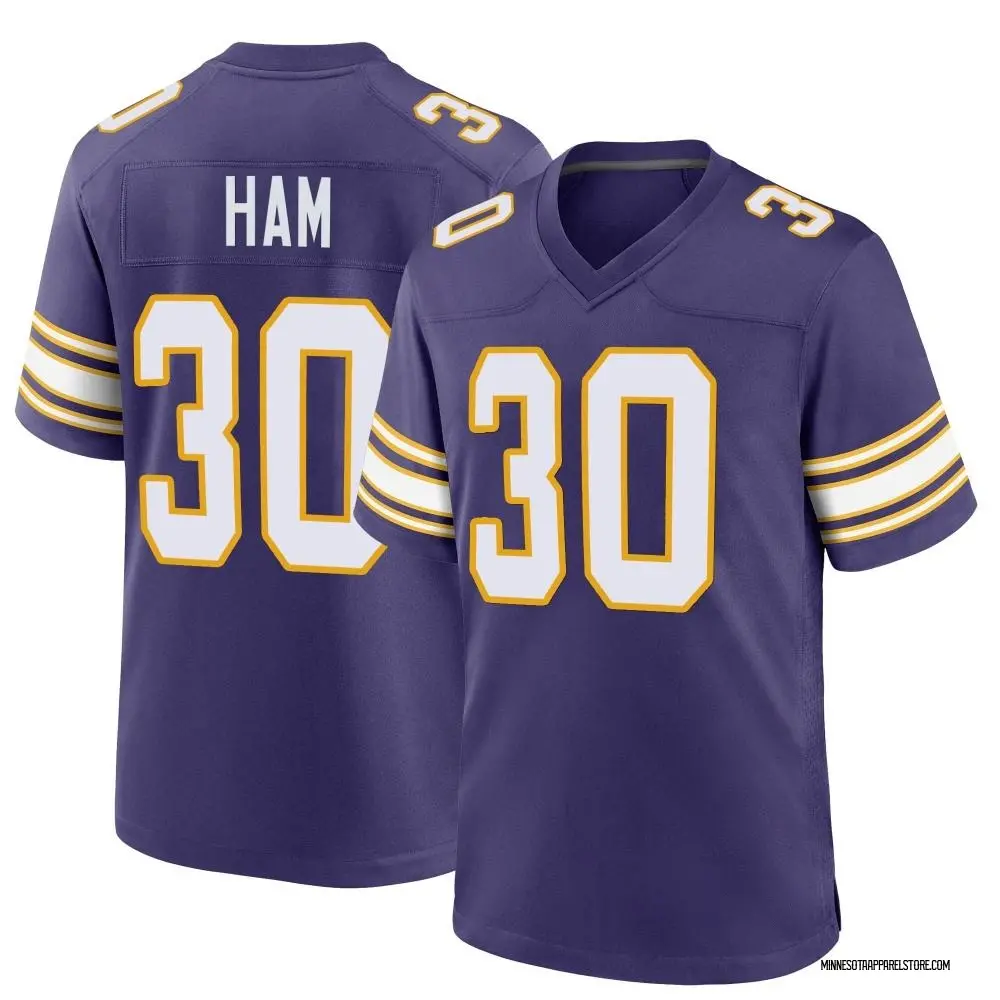 Minnesota vikings best sale cj ham jersey