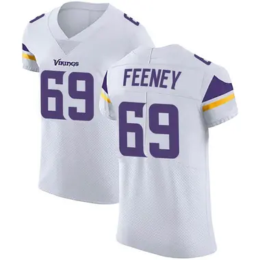 Dan Feeney Men's Elite White Minnesota Vikings Vapor Untouchable Jersey