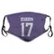 K.J. Osborn Name & Number Purple Minnesota Vikings Face Mask