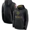 Men's Black Minnesota Vikings 2020 Salute to Service Sideline Performance Pullover Hoodie