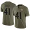 Trey Knox Youth Limited Olive Minnesota Vikings 2022 Salute To Service Jersey